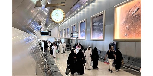 مطار الكويت يستقبل أولى رحلات الحجاج العائدين من بيت الله الحرام