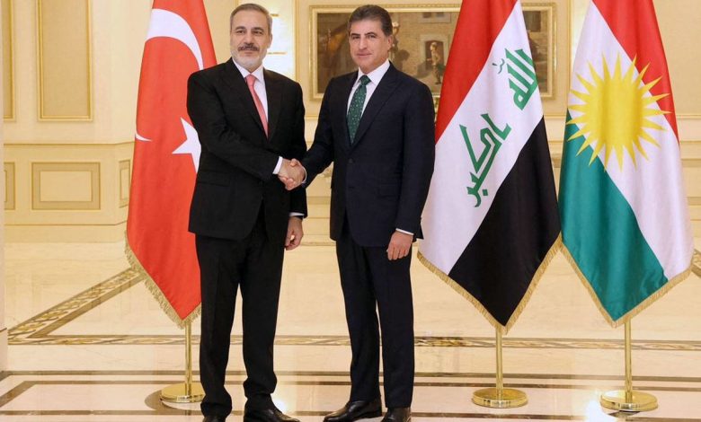 بينها الطاقة و«مكافحة الإرهاب»... مباحثات لوزير الخارجية التركي بكردستان العراق