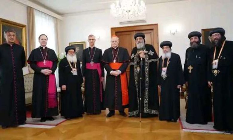 رئيس أساقفة الكنيسة الكاثوليكية في المجر يستقبل البابا تواضروس