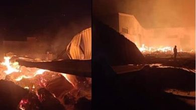 مصر.. إصابة 13 شخصا في حريق مصنع كرتون