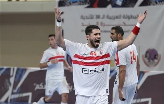 يد الزمالك يهزم الشعلة اليمني في البطولة العربية