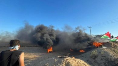 إصابات بالغاز والرصاص.. الاحتلال يقمع تظاهرات شبابية على الحدود الشرقية لقطاع غزة