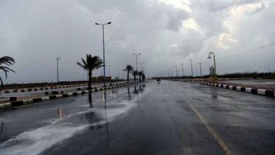 الأرصاد: سقوط أمطار متوسطة غدًا على جازان