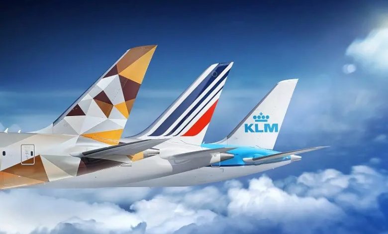 الاتحاد للطيران تتوسع في شراكتها مع الخطوط الجوية الفرنسية الهولندية