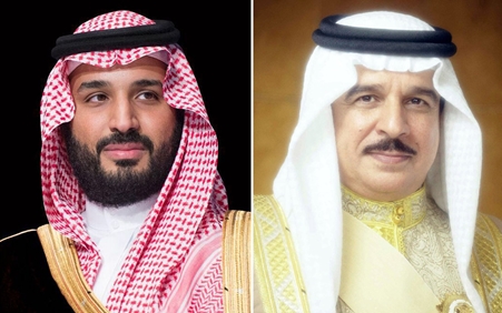 جلالة الملك المعظم يتلقى اتصالاً هاتفياً من سمو ولي عهد المملكة العربية السعودية