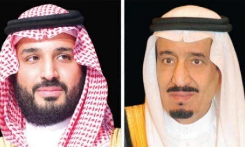 خادم الحرمين وولي العهد يعزيان ملك البحرين في ضحايا الهجوم الإرهابي على قوة دفاع البحرين