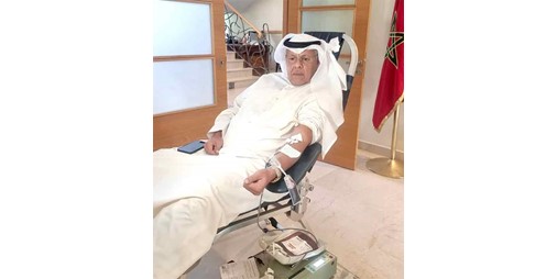 سفارة دولة الكويت بالمغرب تنظم حملة للتبرع بالدم لمصابي الزلزال