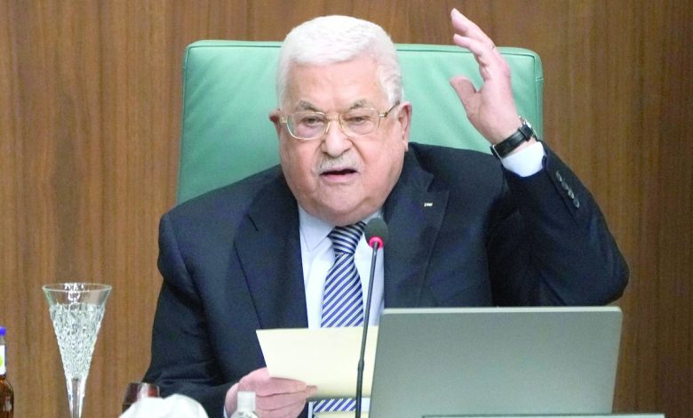 عباس يهاجم الاتحاد الأوروبي لموقفه من انتخابات القدس الشرقية