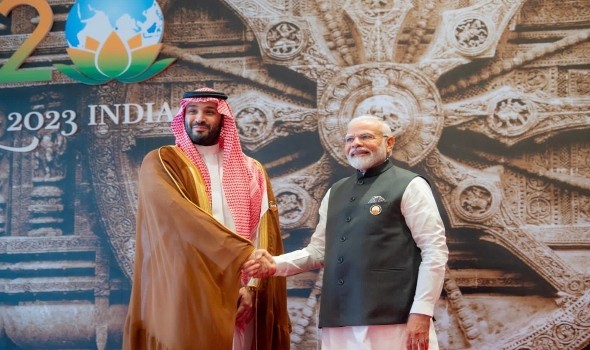 ولي العهد السعودي يعلن إنشاء ممر اقتصادي بين الهند والشرق