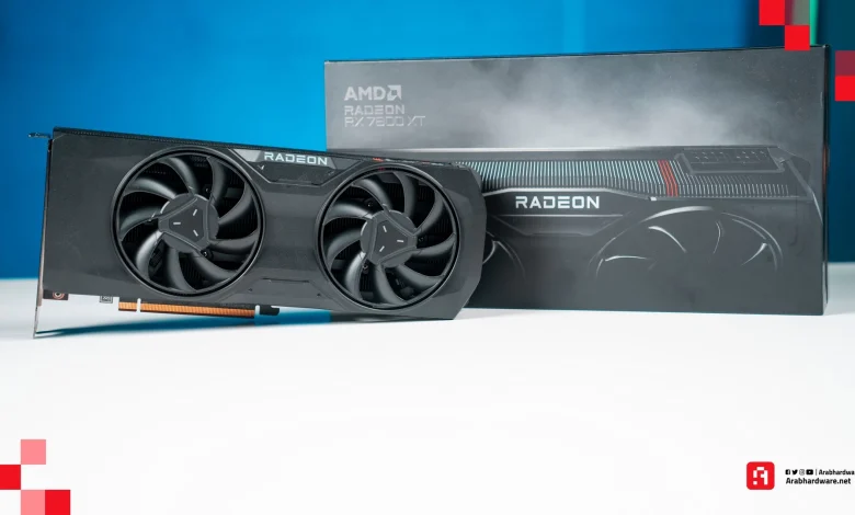 مراجعة كارت الشاشة AMD Radeon RX 7800 XT