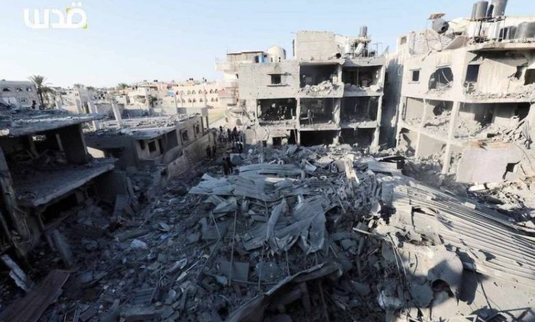 أكثر من ألف مفقود تحت ركام المباني في قطاع غزة