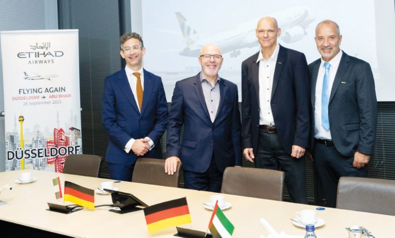 الاتحاد للطيران تستأنف رحلاتها المباشرة إلى دوسلدورف في ألمانيا  موسوعة المسافر