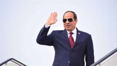 الرئيس السيسي يتفقد عددا من المحاور في القاهرة بعد المباحثات مع المستشار الألماني