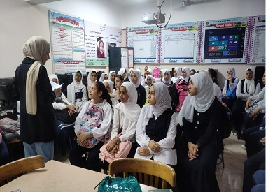 القومي للمرأة ينظم معسكر «دوي» الأول في مدرسة كفر سعد بدمياط