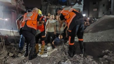 حصيلة ضحايا الغارات الإسرائيلية على غزة يتجاوز الـ 2200 وقصف