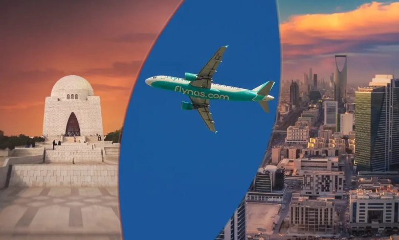 طيران ناس تطلق رحلات مباشرة جديدة بين الرياض وكراتشي  موسوعة المسافر