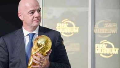 عاجل//رئيس الاتحاد الدولي لكرة القدم جياني إنفانتينو يعلن إقامة كأس العالم 2034 في ‫السعودية