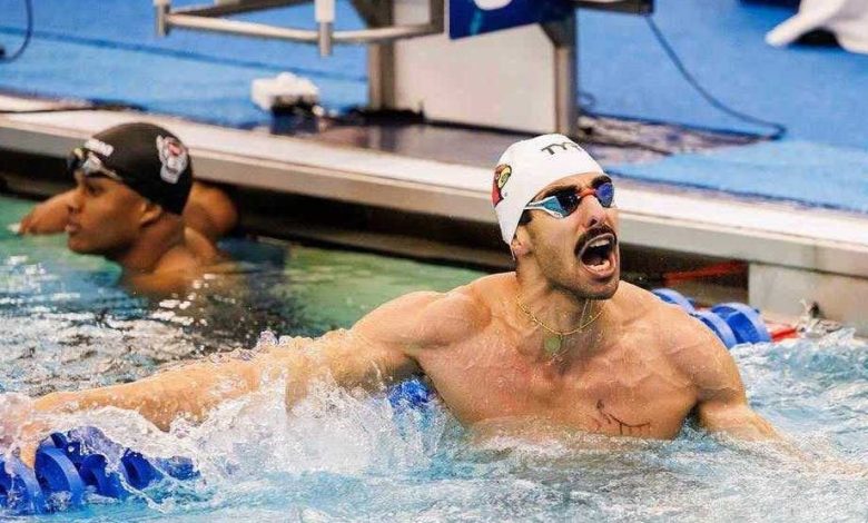 عبد الرحمن سامح يتأهل لنهائي سباق 50 متر فراشة بكأس العالم للسباحة بالمجر