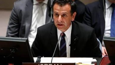 مندوب الأردن في الأمم المتحدة يطالب بتقديم المسؤولين عن مجزرة “المعمداني” للعدالة