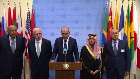 وزراء خارجية السعودية ومصر والأردن يطالبون بوقف فوري للنار في غزة