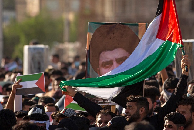 وقفات تضامنية في العراق دعما للشعب الفلسطيني