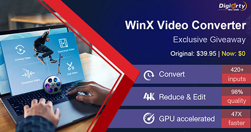 مراجعة برنامج WinX Video Converter وعرض خاص وهدايا قيمة!
