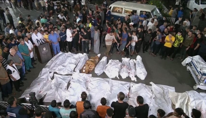ضحايا جراء القصف الإسرائيلي على قطاع غزة (أرشيف)