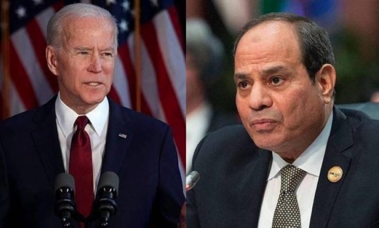 الرئيس المصري يتلقى اتصالاً هاتفياً من نظيره الأمريكي - أخبار السعودية