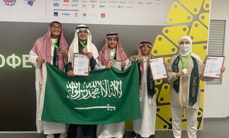 4 ميداليات فضية وبرونزية يحققها الطلبة السعوديين ضمن بطولة التميز المهني للمحترفين بروسيا