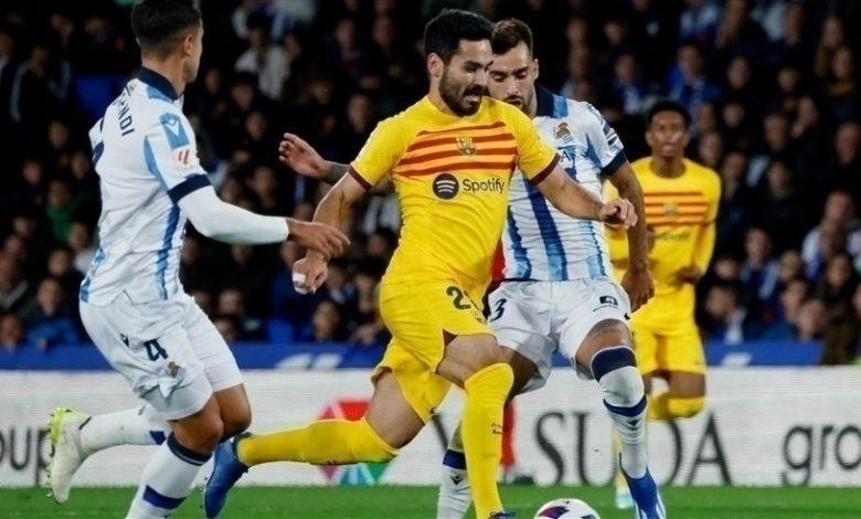 الدوري الإسباني.. أراوخو ينقذ برشلونة من كمين سوسييداد