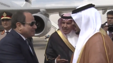 الرئيس المصري يصل الرياض للمشاركة في القمة العربية الإسلامية