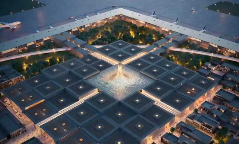 الكشف عن مخطط مطار الملك سلمان الدولي في مدينة الرياض  موسوعة المسافر