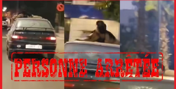حجز سيارة تشتغل بالغاز ظهرت في مطاردة هوليودية وسط مدينة أكادير