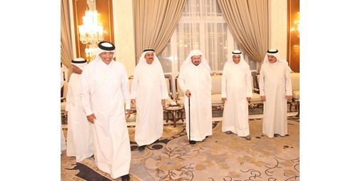 رئيس مجلس الشورى القطري يولم على شرف رؤساء البرلمانات الخليجية بحضور السعدون