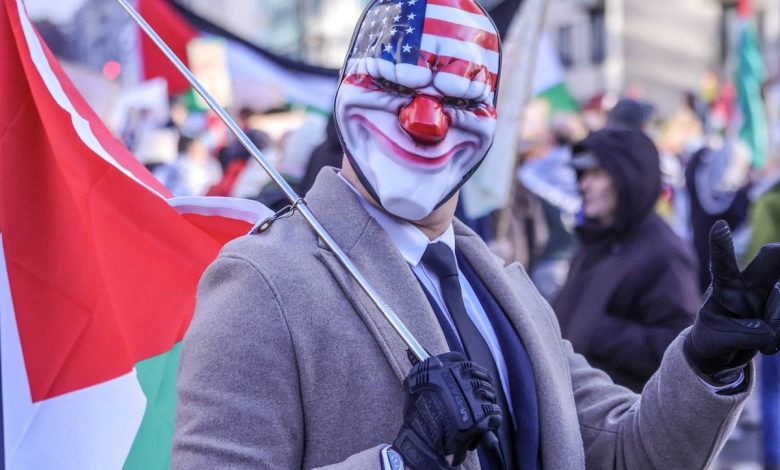 مظاهرات في بلجيكا وألمانيا تأييداً للفلسطينيين وللمطالبة بوقف إطلاق النار في غزة