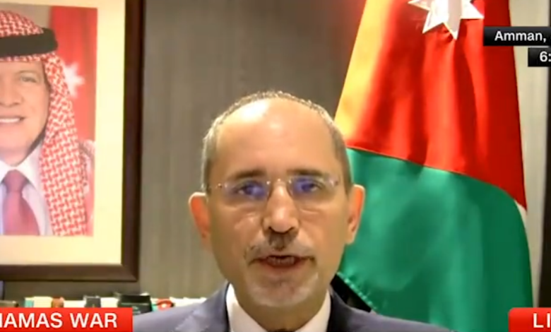 وزير الخارجية الأردني: إسرائيل تقتل التعايش السلمي