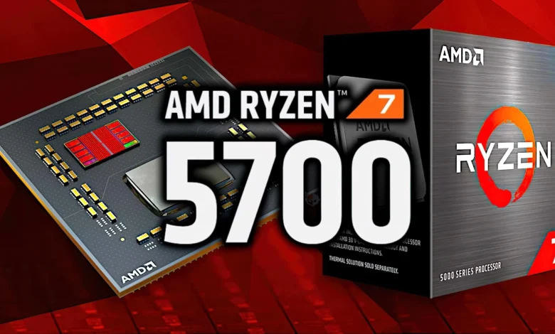AMD تؤكّد على قدوم معالج Ryzen 7 5700 AM4 المكتبي للفئة الإقتصادية