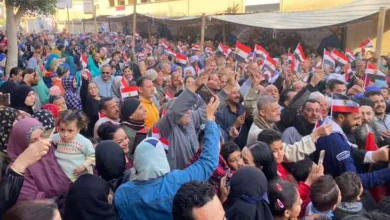 إقبال المواطنين على لجان الانتخابات الرئاسية في قرية الطيبة بالمنيا