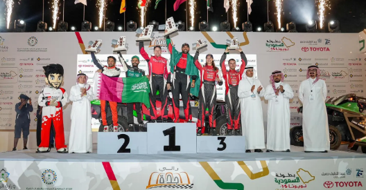 اختتام منافسات بطولة السعودية تويوتا للراليات الصحراوية 2023