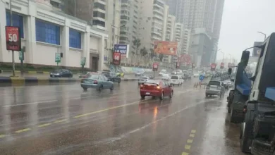 «الأرصاد»: سقوط أمطار على 6 محافظات اليوم.. وتكاثر للسحب شمال البلاد