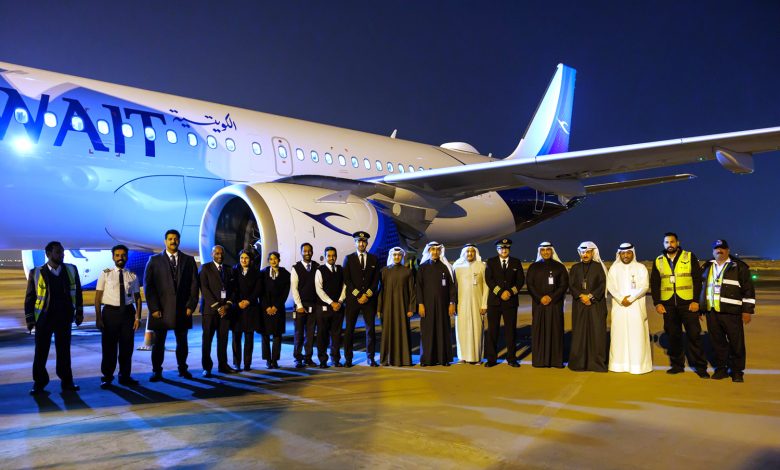 الخطوط الجوية الكويتية تتسلم برقان تاسع طائرة إيرباص إيه 320 نيو