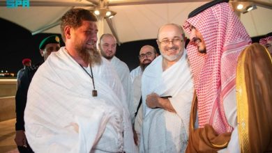 الرئيس الشيشاني يصل إلى جدة لأداء مناسك العمرة - أخبار السعودية