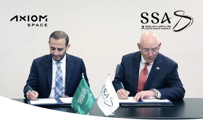 «الفضاء السعودية» و«إكسيوم سبيس» توقعان مذكرة لدعم أبحاث الجاذبية الصغرى في الفضاء