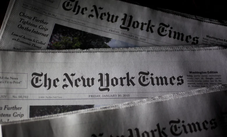 النيويورك تايمز تقرر مقاضاة OpenAI بسبب انتهاكات لحقوق الملكية