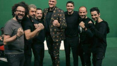بطل الملاكمة تايسون فيوري في زيارة لكواليس فيلم «ولاد رزق 3» بالرياض