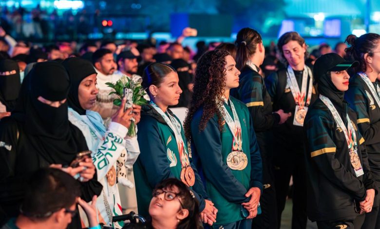 ختام دورة الألعاب السعودية… والشباب يتصدر الترتيب والهلال ثانياً