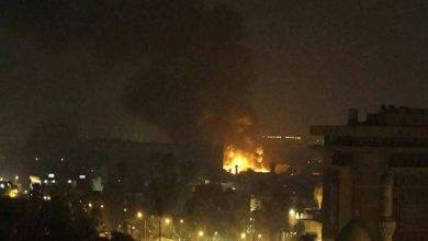 قصف يطال السفارة الأمريكية في بغداد