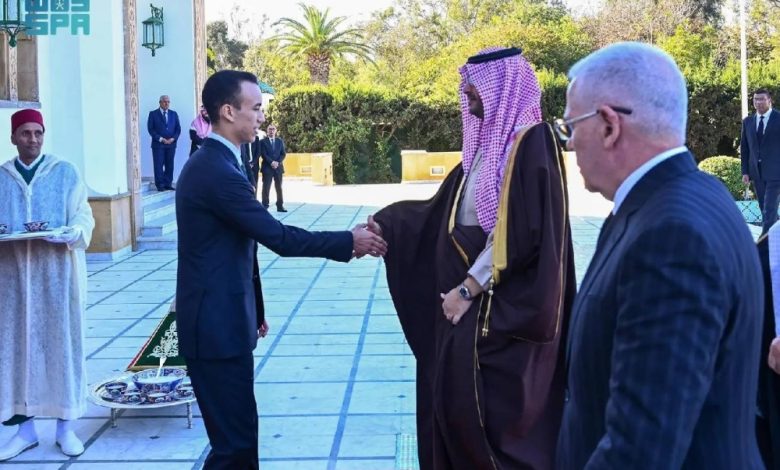 ولي عهد المملكة المغربية يستقبل الأمير تركي بن محمد بن فهد - أخبار السعودية