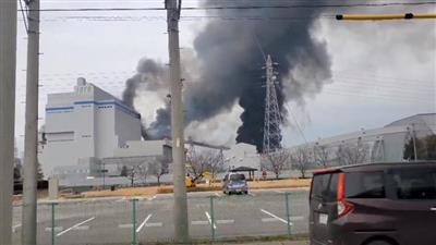 اليابان: انفجار في محطة للطاقة الحرارية وسط البلاد