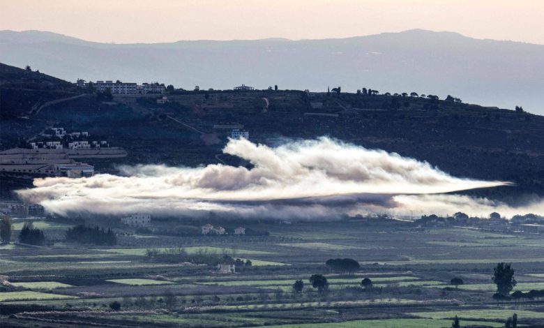 الطيران الحربي الإسرائيلي يقصف كفركلا جنوب لبنان